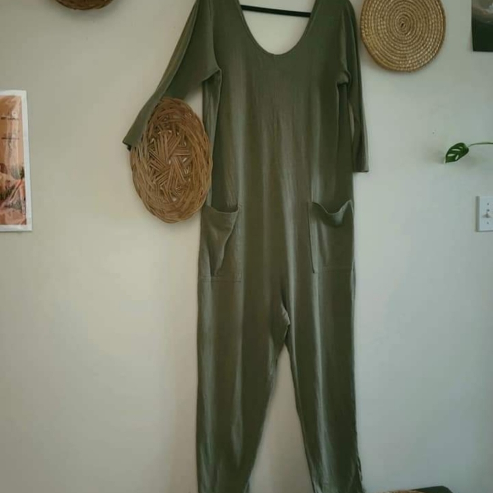 Concious Clothing Roswell Jumpsuit Size Large